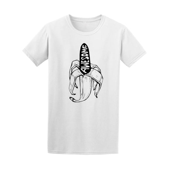 Awesome Black Banana Tee Men's -Image by Shutterstock