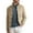 Khaki, variant on Fgnfyis Mens Winter Coat Autumn Winter Pocket Short Ribbed Panel Design Long Sleeve Stand Collar Jacket Jackets for Men Blue S