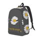 thumbnail image 1 of Balery Keep Life Simple Daisy Flower Mochila Clásica Impresa Básica para Viaje, Mochila Escolar Resistente al Agua, Mochila de Lona con Correas Ajustables-Small, 1 of 5