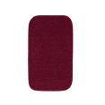 thumbnail image 3 of Gorgeous Home Linen 2-Piece Burgundy Solid Print Polyester Bath Mats with Non-Slip Backing, 3 of 6
