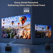 ARTSEA Video Projector With Wifi And Bluetooth, Smart Portable Projector,1080p Native for Home Theater/Outdoor