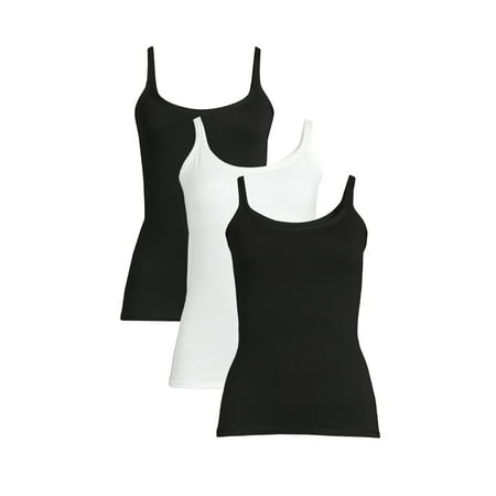 

Best Fitting Panty Women s Shelf Bra Cami Tank Tops 3-Pack