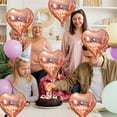thumbnail image 4 of Costeam 10PCS 18-Inch Heart-Shaped Mylar Balloons, Romantic Foil Balloons, Valentine's Day Wedding Birthday Party Decorations, 4 of 7