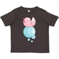 thumbnail image 3 of Inktastic Cute Axolotl Sitting on a Bubble Boys or Girls Toddler T-Shirt, 3 of 5