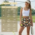 thumbnail image 7 of KUIFORTI Tropical Flower Womens Skort Tennis Skirt with Pocket Lightweight Tummy Control Shorts Pleated Skirts Fashion ElasticShorts Workout Golf Skort for Running Casual, 7 of 7