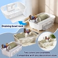 thumbnail image 5 of Countertop Dish Drainer Rack, 1Pc Kitchen Drying Rack For Dishes Utensils, Space-Saving Dish Storage Organizer With Drain Tray, 5 of 5