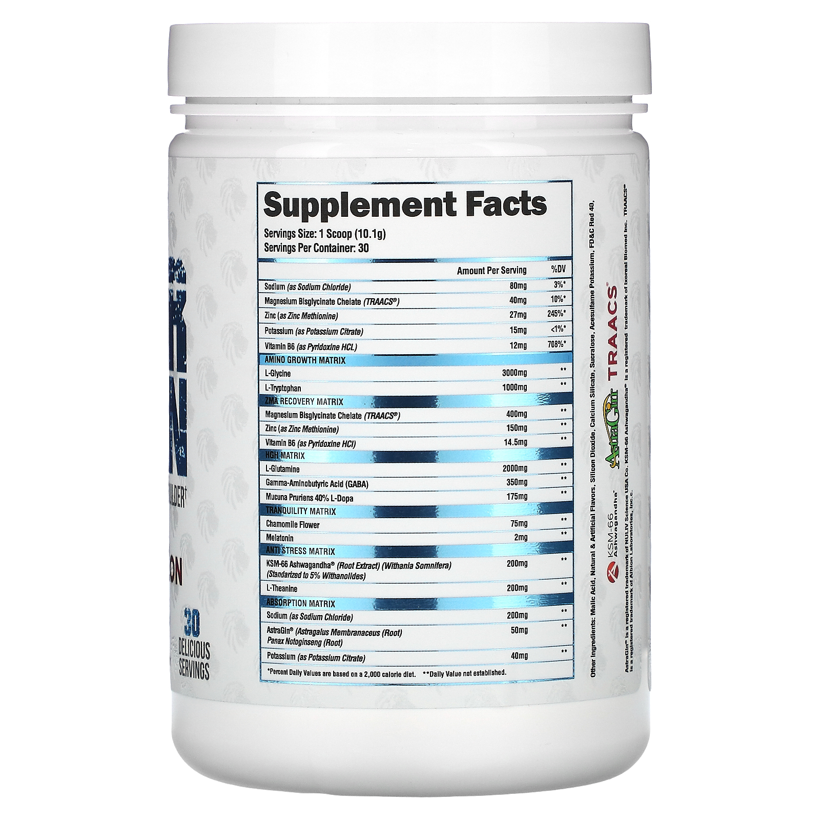 Alpha Lion Superhuman Sleep, Night Muscle Recovery (30 Servings, Slaughtermelon)