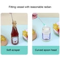 thumbnail image 6 of Mini Spatula, Stretchable 3-in-1 Mini Jar Scraper, Strong Steel Core, Perfect for Through Super Narrow Bottle Mouth and Get Every Drop Easily, BPA Free, 1 Piece, 6 of 8