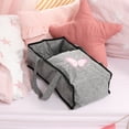 thumbnail image 3 of Bayer Design: City Star Doll Pram - Grey-Pink-Butterfly - 2-In-1 Pushchair & Stroller, Adjustable Handle, Carry Cot & Bag, Dolls Up To 18", Kids 3+, 3 of 8