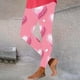 thumbnail image 1 of TaTaai Women's Valentine Print Casual Yoga Leggings, Valentine's Day Gift, Daily Home Activewear Leggings Gift, 1 of 6