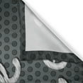 thumbnail image 3 of Ambesonne YOLO Kitchen Curtains, Modern Freedom Slogan, 55"x39", Charcoal Grey Yellow, 3 of 3