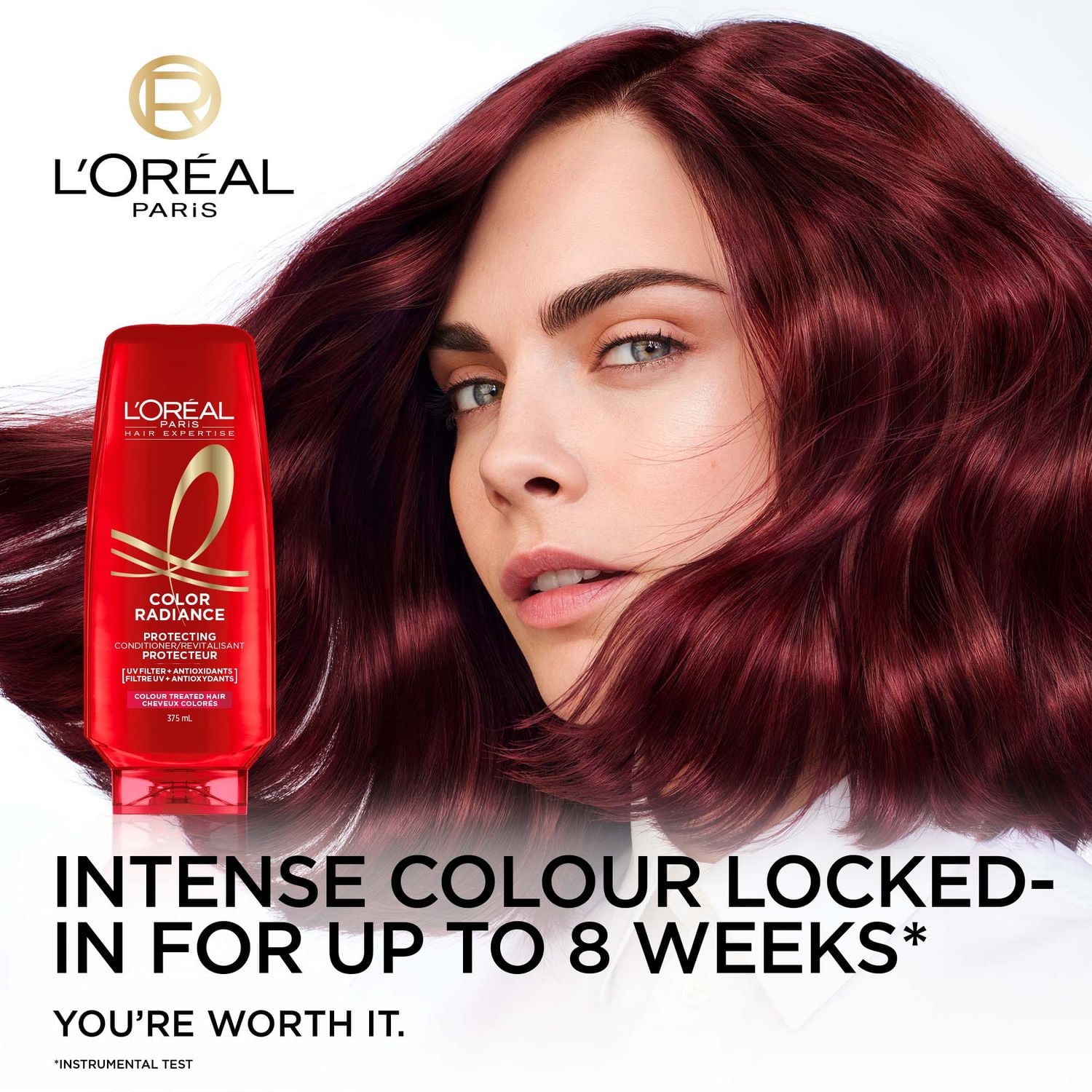 L'Oréal Paris Hair Expertise après-Shampooing Éclat Couleur, 89 Ml