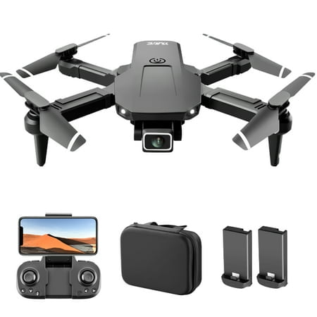 APPIE S68 RC Drone avec Caméra 4k / Mini Wifi FPV Folding Quadcopter pour Enfants / Contrôle du Capteur de Gravité / Mode Sans Tête / Geste Photo Vidéo / Sac & 2 Batterie