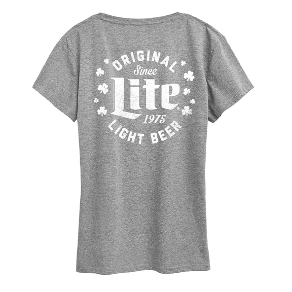 Miller Lite - St. Patrick's Original Light Beer Women's Short Sleeve Graphic T-Shirt