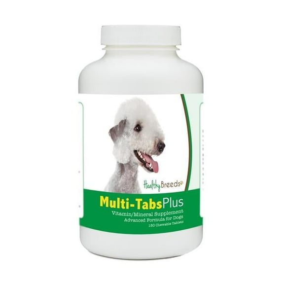 Healthy Breeds 840235171225 Bedlington Terrier Multi-Tabs Plus Chewable Tablets - 180 Count