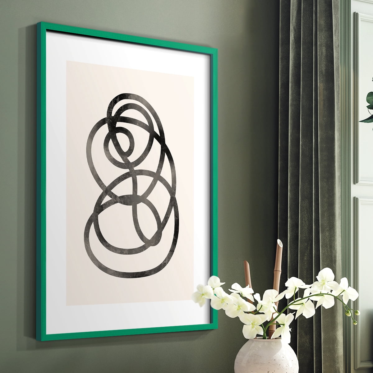 Matisse CCXXIV in Solid Wood 8 x 10 Framed Print