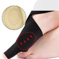 thumbnail image 3 of Alisador Con Funda Para Juanetes Que Absorbe Los Golpes, Correa Separadora Ajustable Para El Dedo Gordo Del Pie Para Uso Diurno Y Nocturno, Negro, Con Soporte Estable Y, 3 of 8