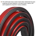 thumbnail image 5 of Uxcell 0.8"W x 3/8"T x 3'L Adhesive Rubber Strips Solid Neoprene Rubber Strips Sheet, 5 of 6