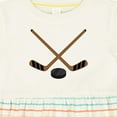 thumbnail image 4 of Inktastic Sports Hockey Sticks Girls Baby Dress, 4 of 5