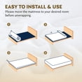 thumbnail image 6 of EGOHOME Ego Snoova 10 inch Full Size Mattress, Cooling Gel Memory Foam Mattress in a Box, Medium, 6 of 8