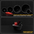 thumbnail image 2 of AutoLine Pro Cone and Plugs 2-in-1 Adapters | for Automotive Smoke Machine Leak Testing | Cone & Cap Plugs Function | CarbonNitrile™ | This Product is Patented., 2 of 7