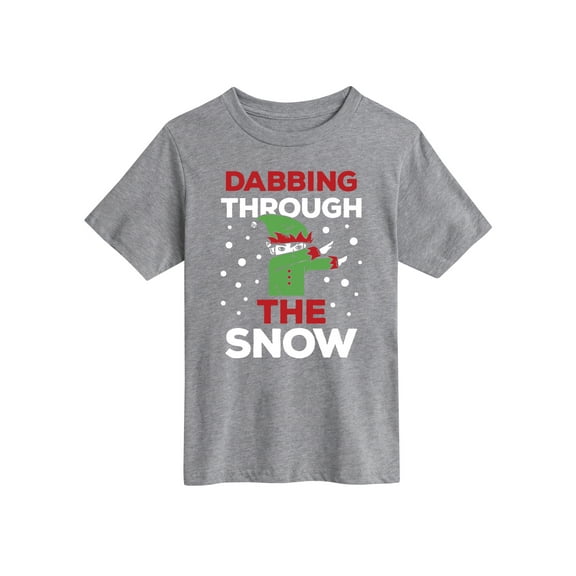 Instant Message - Dabbing Through The Snow - Youth Short Sleeve Tee