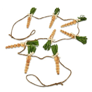 Easter Beaded Carrot Garland, 6 ft, by Way To Celebrate