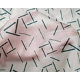 thumbnail image 4 of oneOone Silk Tabby Fabric Line Geometric Print Fabric By The Yard 42 Inch Wide, 4 of 4