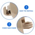 thumbnail image 3 of FOMIYES 2Ud Gancho Para Visor Solar En Auto Moderno Color Beige, 3 of 7