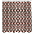 thumbnail image 3 of Ambesonne Geometric Shower Curtain, Polygonal Rhombuses, 69"Wx84"L, Multicolor, 3 of 3