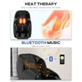 thumbnail image 6 of BestMassage Electric Shiatsu Zero Gravity Full Body Massage Chair Recliner with Built-In Heat Airbag Massage System SL-Track Bluetooth Speaker ,Black, 6 of 8