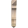 thumbnail image 2 of Ekena Millwork 4"W x 16"D x 24"H Balboa Arts & Crafts Rough Sawn Bracket, Douglas Fir, 2 of 4