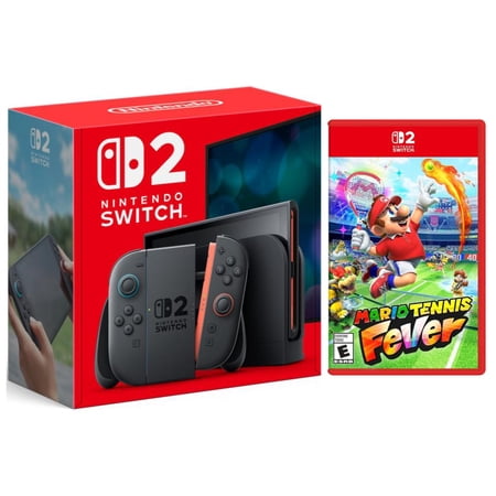 Nintendo Switch 2 Bundle with Mario Tennis Fever