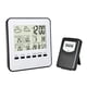 thumbnail image 4 of Higrómetro inalámbrico para estación meteorológica digital LCD de 5 '' en / termómetro para exteriores Sharpla Termómetro inalámbrico para interiores, 4 of 4