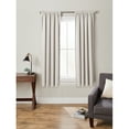 thumbnail image 4 of Better Homes and Gardens Ultimate Light Blocker 100 Percent Blackout Tiffany Window Curtain, 4 of 4