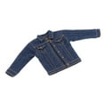 thumbnail image 5 of Fashion 1/12 Denim Jacket Miniature Clothing for 6in Figures Body Doll Model, 5 of 8