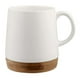 thumbnail image 2 of Paquete con 10 piezas de Taza cerámica mate con base bambú elegante 16 Oz blanco 10 x 11, 2 of 5