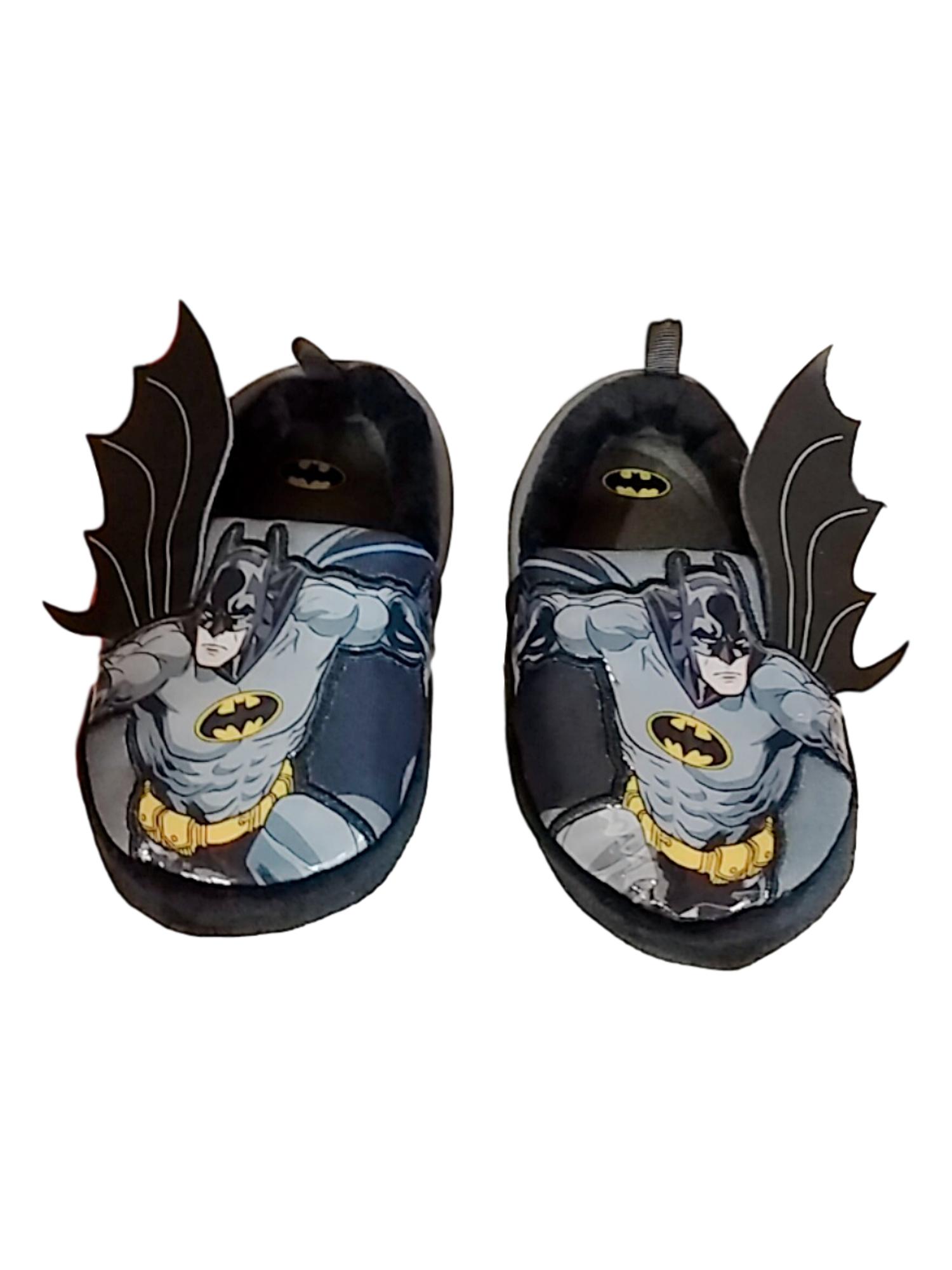 DC Toddler Boys Winged Batman Slippers 