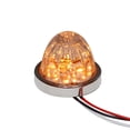 thumbnail image 3 of Watermelon Surface Mount Amber LED Light Turn/Marker Light Clear Lens, 3 of 10