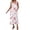 Rose Red Flower, variant on Ekouaer Nightgowns for Women Sleeveless Sleepshirt Long Print House Dress Tank Nightshirt Maxi Casual Dress with Pockets