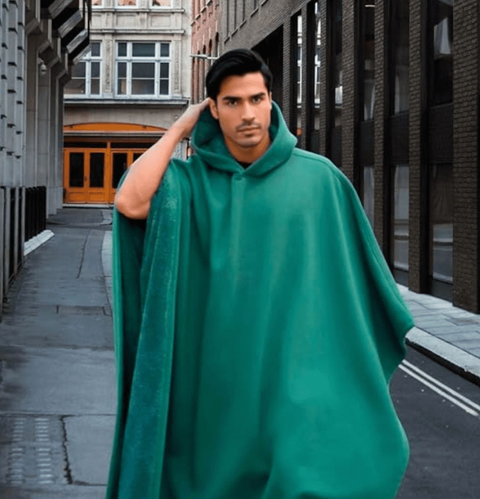 Arcane Hoodie, Loose Blanket Hoodie, Oversized Long Sleeve Sweatshirt, Calming Cloak Hoodie Men, Unisex