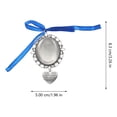 thumbnail image 2 of OHOIOLLA 2Ud Dijes Para De Boda Con Marco Ovalado Y Clip Para Decoraciones Elegantes, 2 of 8
