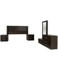 thumbnail image 4 of Recamara Kessa Muebles  Valentina King Size 5 piezas Café, 4 of 23