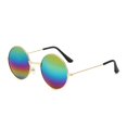 thumbnail image 1 of Gafas de sol de rendimiento para el día del niño Gafas de sol retro redondas reflectantes para niños Gafas de sol Little Monk, 1 of 5