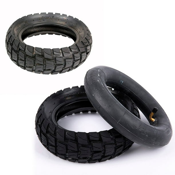 MYG 10x3.0 inch Off Road City Road Pneumatic Tire Inner Tube Inflatable  Tyre for Electric Scooter 10inch 255x80 10x3.0 80/65-6,fit for Electric  Scooter Speedual/Zero 10X Kugoo (10x3.0 Tire) 