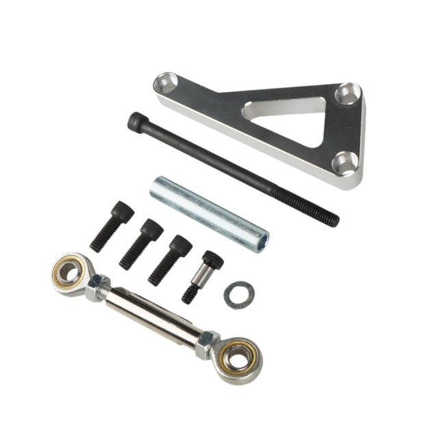 Reemplazo del kit de soporte del alternador Piezas de repuesto fáciles de instalar Práctico portátil Accesorios profesionales premium Aluminio