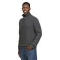 thumbnail image 2 of Chaps Men's & Big Men's Brushed Twill Quarter Zip, Sizes S-2XL, 2 of 7