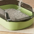 thumbnail image 6 of Litter Box, Semi Enclosed Tray, Stainless Steel Box, Oversized Cats Toilet for Home Bathroom,G-Sea night blue, 6 of 9