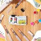 thumbnail image 2 of 12 Piezas Mini de Acuarela Portátil para Pintores Artistas Estudiantes Pintura Suministros B, 2 of 5