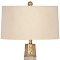 thumbnail image 2 of Bassett Mirror Rowan Table Lamp in Beige Cement Stone, 2 of 3